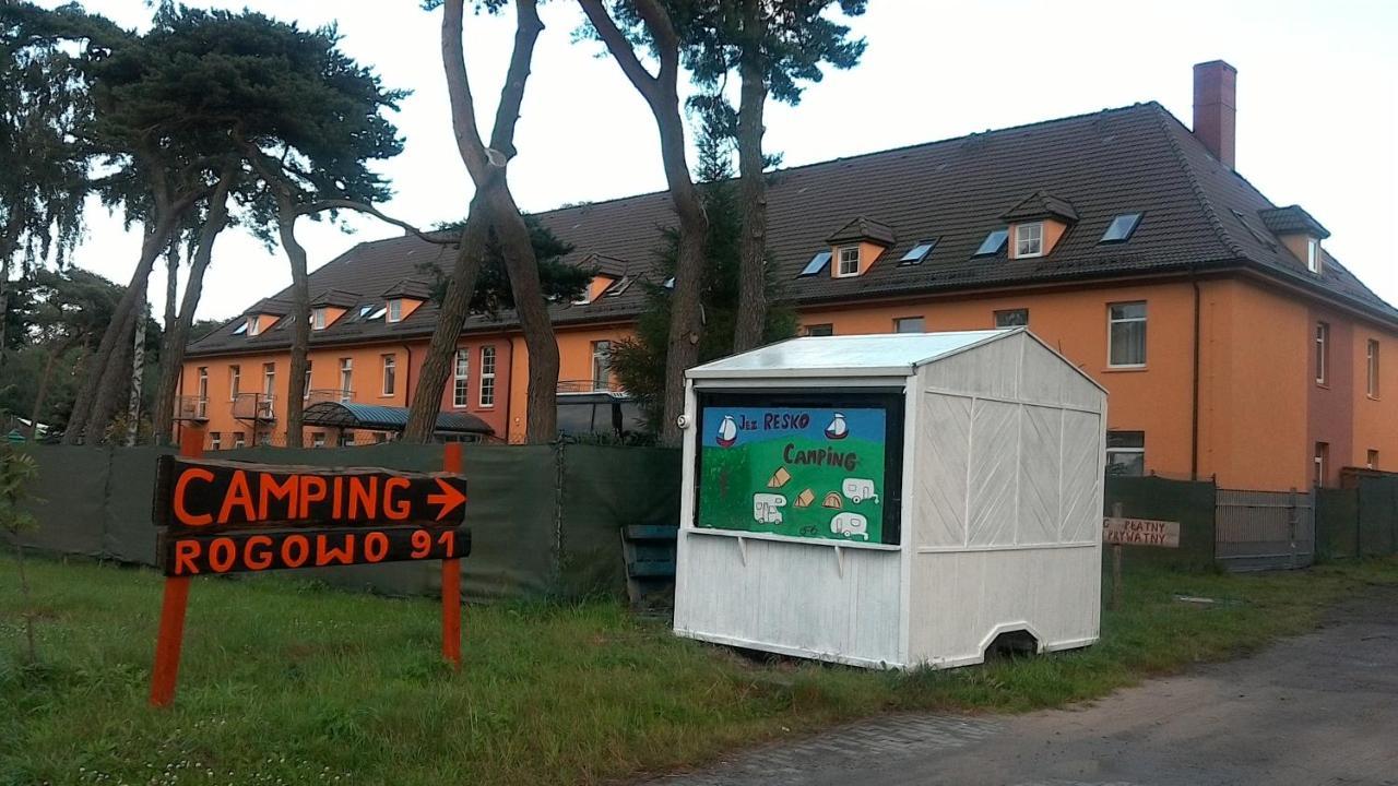 Camping Rogowo Mrzeżyno Exterior foto